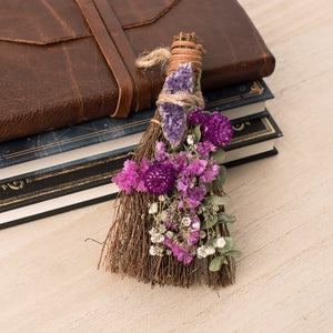 Dreams Energy Sweeper Broomstick Amethyst Cluster