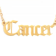 Load image into Gallery viewer, Cancer Zodiac Necklace
