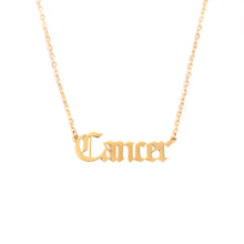 Load image into Gallery viewer, Cancer Zodiac Necklace
