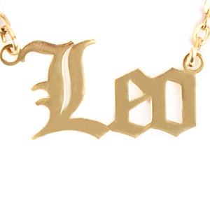 Leo Zodiac Necklace