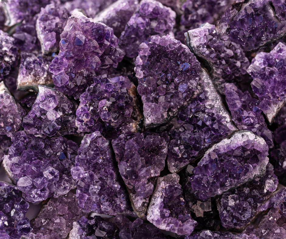 Amethyst cluster