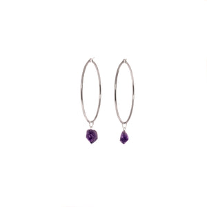 Amethyst earrings