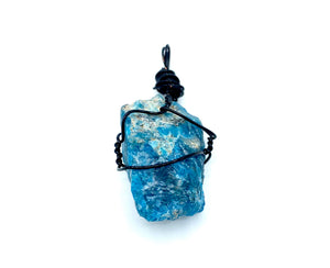 Blue apatite