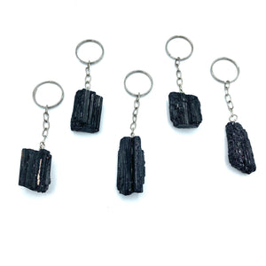 The protector. Black tourmaline key chain