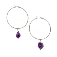 Load image into Gallery viewer, Amethyst earrings
