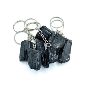 The protector. Black tourmaline key chain