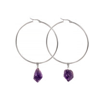 Load image into Gallery viewer, Amethyst earrings
